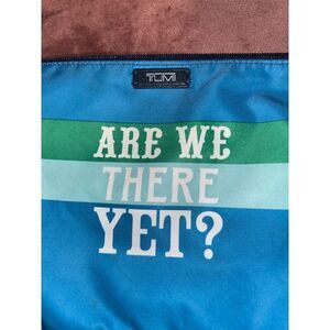 TUMI Jonathan Adler "Are We There Yet?" Travel Pouch